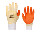 Luva Tricotada Recoberta com Banho em Látex Orange CA 21367