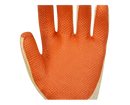 Luva Tricotada Recoberta com Banho em Látex Orange CA 21367